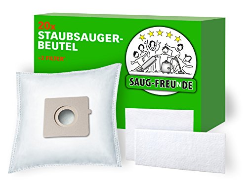 SAUG-FREUnDE 20 bolsas de aspiradora para Rowenta Compacteo Ergo RO 5221 EA, RO 5223 GA, RO 5227 EA, RO 5243 EA, RO 5253 EA, RO 5254 EA, RO 5255 EA, RO 5265 EA, RO 5271 GA, RO 5273 EA, 5295 EA. SAUG-FREUnDE 20 bolsas de aspiradora para Rowenta Compacteo Ergo RO 5221 EA, RO 5223 GA, RO 5227 EA, RO 5243 EA, RO 5253 EA, RO 5254 EA, RO 5255 EA, RO 5265 EA, RO 5271 GA, RO 5273 EA, 5295 EA.