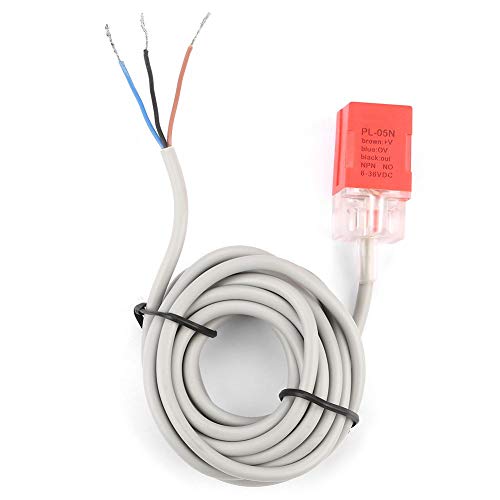 Sensor de proximidad inductivo, PL-05N NPN Normalmente abierto Interruptor del sensor de proximidad de CC Materia DC12-24V AC110-220V Interruptor del sensor de proximidad magnético de 5 mm de distanci Sensor de proximidad inductivo, PL-05N NPN Normalmente abierto Interruptor del sensor de proximidad de CC Materia DC12-24V AC110-220V Interruptor del sensor de proximidad magnético de 5 mm de distanci