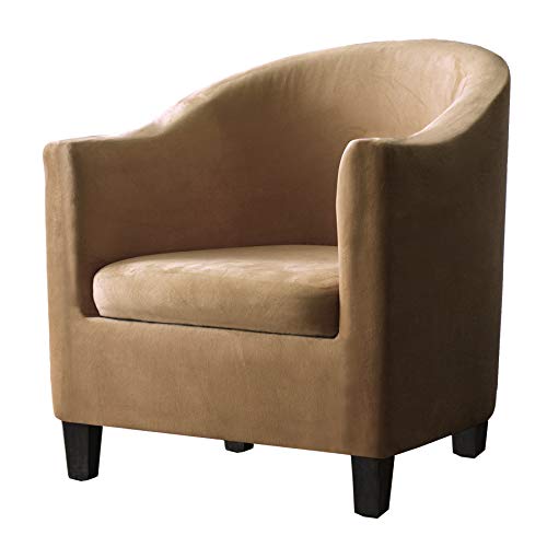 SHENGYIJING 2 Piezas Terciopelo Funda de Sillón Chesterfield Elasticas,Cubre Sofá Chester 1 Plaza Lavables,Fundas de Butacas de Salón Burdeos,Funda de sofá(Camello) SHENGYIJING 2 Piezas Terciopelo Funda de Sillón Chesterfield Elasticas,Cubre Sofá Chester 1 Plaza Lavables,Fundas de Butacas de Salón Burdeos,Funda de sofá(Camello)