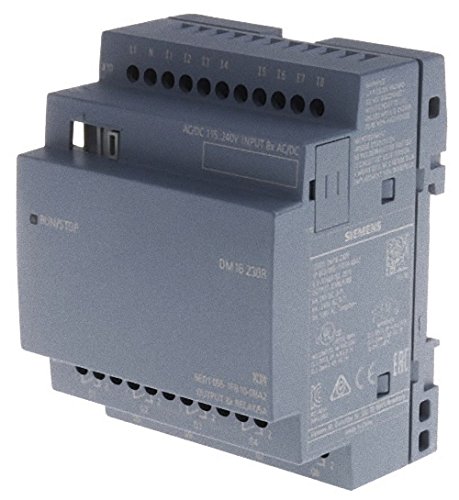 Siemens stlogo - Módulo expansión dm16 230r pu/i/o 230v/230v/rele