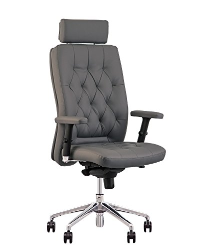 Silla de dirección síncrona. Silla de oficina inclinable . Con reposacabezas fijo. Brazos ajustables en altura. Ofrece gran comodidad para personas altas (hasta 200 cm). Capacidad de carga 150 kg. Silla de dirección síncrona. Silla de oficina inclinable . Con reposacabezas fijo. Brazos ajustables en altura. Ofrece gran comodidad para personas altas (hasta 200 cm). Capacidad de carga 150 kg.