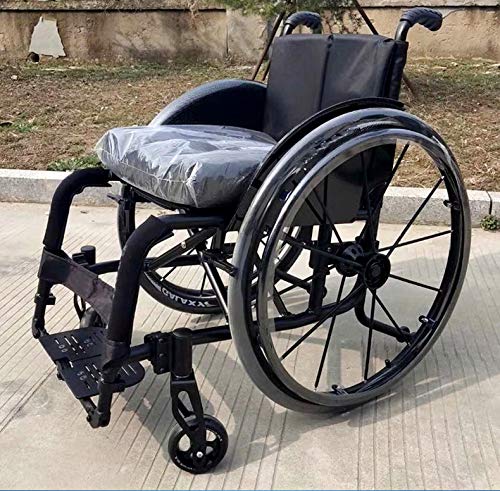 Silla De Ruedas Deportiva Plegable PortáTil con AleacióN De Aluminio Ultraligera Deportiva De Ocio Uso Seguro Multifuncional Manuales Livianas Silla De Ruedas De Transporte Asiento ErgonóMico,B