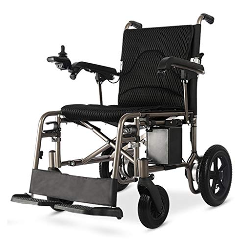 Silla de ruedas electrica Plegable eléctrica Manual, Motor Dual sin escobillas Controlador Inteligente con Joystick de 360 ° Silla de ruedas electrica Plegable eléctrica Manual, Motor Dual sin escobillas Controlador Inteligente con Joystick de 360 °
