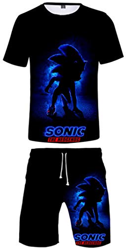 Silver Basic Ropa Deportiva para Niños Sonic Chándal Camiseta y Pantalón Set Videojuego Sonic The Hedgehog Pijama Camiseta Disfraz de Sonic Silver XS,751Azul Sonic-4 Silver Basic Ropa Deportiva para Niños Sonic Chándal Camiseta y Pantalón Set Videojuego Sonic The Hedgehog Pijama Camiseta Disfraz de Sonic Silver XS,751Azul Sonic-4