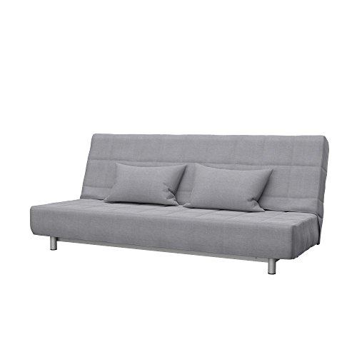 Soferia - IKEA BEDDINGE Funda para sofá Cama de 3 plazas, Elegance Light Grey