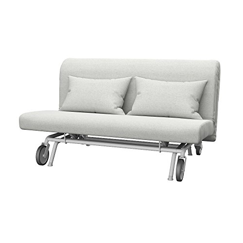 Soferia - IKEA PS Funda para sofá Cama de 2 plazas, Classic Creme