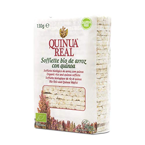 Soffiette de arroz con quinoa bio gluten free - Quinua Real - 130 gr. (BIO)