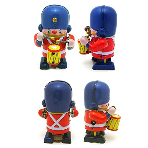 SYFO Juguete Colección clásica Retro Clockwork Wind Up Metal Caminando Lata Música Latón Banda Militar Robot Juguetes Juguetes Mecánicos para Niños SYFO Juguete Colección clásica Retro Clockwork Wind Up Metal Caminando Lata Música Latón Banda Militar Robot Juguetes Juguetes Mecánicos para Niños