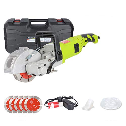 TFCFL Rozadoras Eléctricas,4000W Multifuncional Rozadora Pared Profesional con Hoja de Sierra de 5,Ranuradora de Pared para Operaciones de Ranurado de Paredes y Suelos TFCFL Rozadoras Eléctricas,4000W Multifuncional Rozadora Pared Profesional con Hoja de Sierra de 5,Ranuradora de Pared para Operaciones de Ranurado de Paredes y Suelos