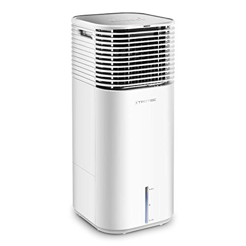 TROTEC Climatizador PAE 49, 4 en 1: Enfriamiento, Ventilación, Purificación, Humidificación, 4 niveles de ventilación, Mando a distancia IR, Temporizador