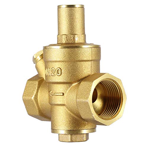 Válvula reductora de presión DN20 3/4"Válvula reguladora reductora de presión de agua ajustable 1.6MPa para agua de ósmosis inversa