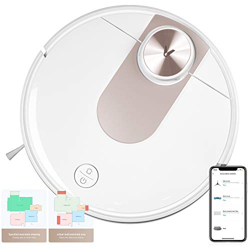 VIOMI SE Robot Aspirador Funciones de succión y limpieza, 3200 mAh Batería Aspiradora 2 en 1 y Robot de limpieza para pisos duros, Alfombras, Azulejos, Laminados, Control de aplicaciones - Blanco VIOMI SE Robot Aspirador Funciones de succión y limpieza, 3200 mAh Batería Aspiradora 2 en 1 y Robot de limpieza para pisos duros, Alfombras, Azulejos, Laminados, Control de aplicaciones - Blanco