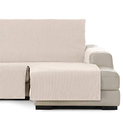 Vipalia Cubre Sofa chaiselongue Ajustable. Funda de Sofa Chaise Longue Brazo Derecho Largo. Protector Antimanchas. Color Marfil. Chaise Largo Derecha Vipalia Cubre Sofa chaiselongue Ajustable. Funda de Sofa Chaise Longue Brazo Derecho Largo. Protector Antimanchas. Color Marfil. Chaise Largo Derecha