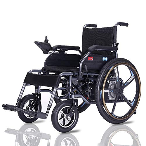 Wheel-hy Silla DE Ruedas ELÉCTRICA Power Chair - para Personas Mayores y discapacitadas