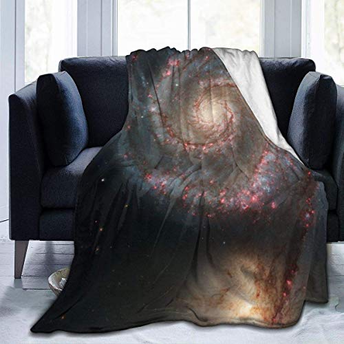 Whirlpool Galaxy Fleece Blanket Throw Lightweight Blanket Super Soft Cozy Bed Manta cálida para Todas Las Estaciones