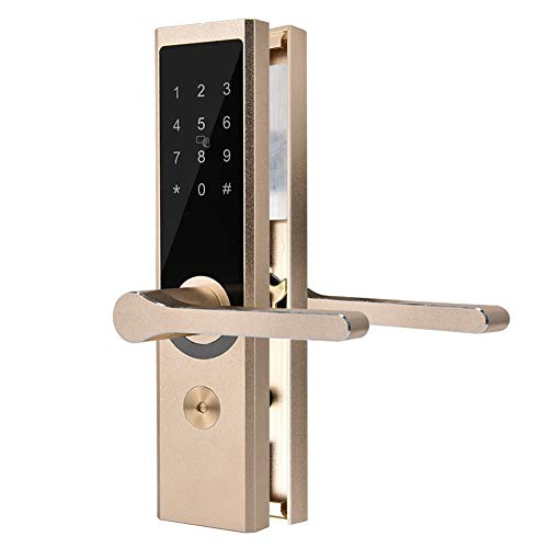 WiFi BT Cipher Remote Smart Door Lock, Seguridad para el hogar Keyless Electronic Keypad Entry Door Lock Smart Knob Kit