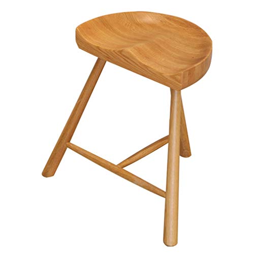 YNGJUEN Silla De La Barra De Heces Robusta Estructura De Madera Maciza Y Deformación Resistente, Durable No Es Adecuado For La Barra Casera Cafetería Heladería (Size : 380mmX250mmX650mm) YNGJUEN Silla De La Barra De Heces Robusta Estructura De Madera Maciza Y Deformación Resistente, Durable No Es Adecuado For La Barra Casera Cafetería Heladería (Size : 380mmX250mmX650mm)