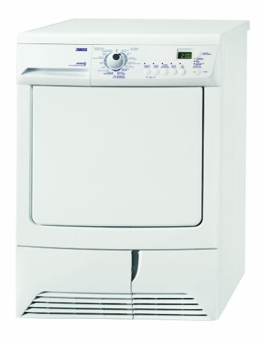 Zanussi ZTH 485 - Secadora por bomba de calor (A, 7 kg), color blanco Zanussi ZTH 485 - Secadora por bomba de calor (A, 7 kg), color blanco