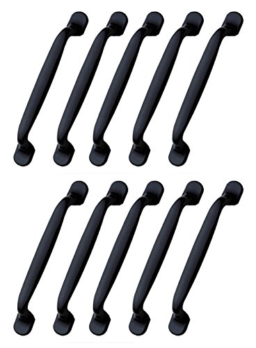 10pcs 96mm Negro Bar Cocina Dormitorio Muebles