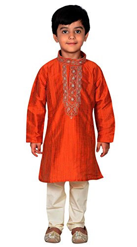 876 Traje típico indio pakistaní para niño, tipo sherwani, kurta, churidar, kameez, para fiestas de boda o de temática Bollywood