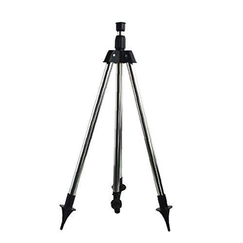Acero de 360 ??grados para el riego del jardín de flores de la planta del trípode aspersor de impacto de riego Sistema inoxidable Tierras de cultivo del césped (plata) Accesorios de jardín Acero de 360 ??grados para el riego del jardín de flores de la planta del trípode aspersor de impacto de riego Sistema inoxidable Tierras de cultivo del césped (plata) Accesorios de jardín