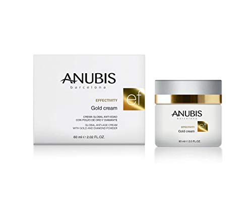 Anubis - Efectivity Gold cream - Crema global anti-edad con polvo de oro y diamante - 60 ml