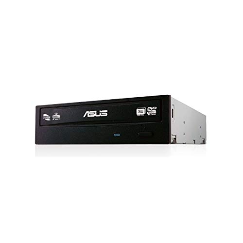 ASUS DRW-24D5MT - Unidad de Disco óptico (SATA, E-Green, DVD±R(SL/DL), DVD±RW, DVD-ROM(SL/DL), DVD-RAM, DVD Video, CD-R, CD-RW, Super Audio CD) Negro