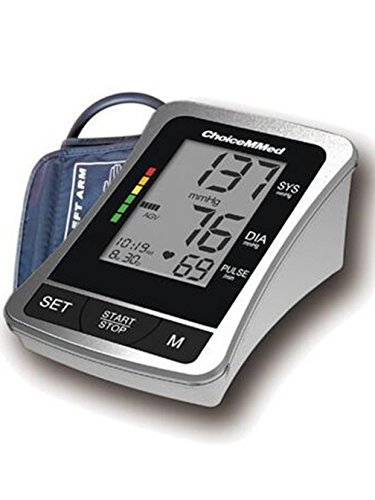 Auto Digital brazo Tensiómetro con indicador de escala Color, color negro Auto Digital brazo Tensiómetro con indicador de escala Color, color negro