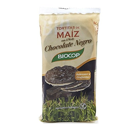 Biocop Tortitas de Maiz con Chocolate Negro - 95 gr