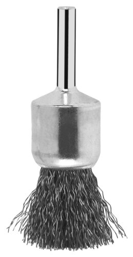 Bosch 2 609 256 538 - Cepillo de pincel para taladradoras, alambre ondulado, 25 mm