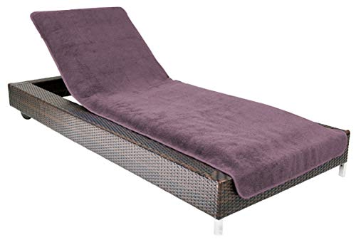 Brandsseller - Funda para tumbona de jardín o playa, tejido de rizo, 100 % algodón, 75 x 200 cm aprox. Brandsseller - Funda para tumbona de jardín o playa, tejido de rizo, 100 % algodón, 75 x 200 cm aprox.