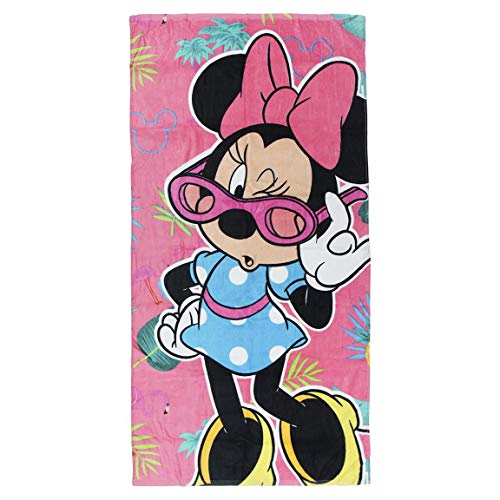 Cerdá - Toalla Playa Infantil Minnie Mouse Chic