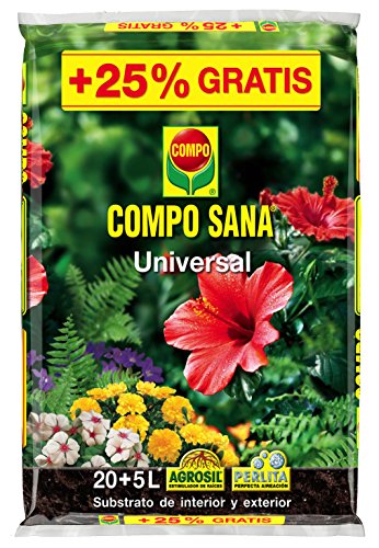 Compo Sana Universal 20+ 5L, Negro