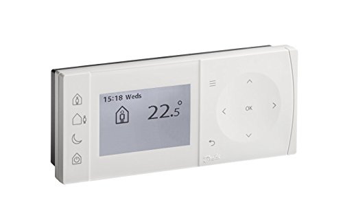 Danfoss 087 N7864 Kit Termostato de Ambiente electrónico tpone-RF, RX 1-S, 230 V, Blanco