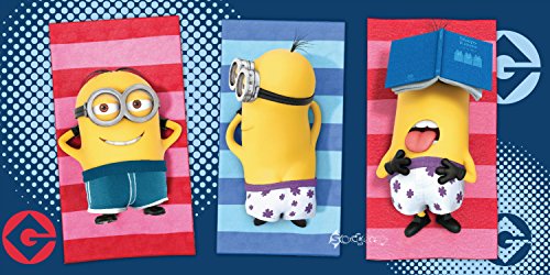 De minion de tomar el sol en la playa y en algodón toalla de playa 70 x 140 cm De minion de tomar el sol en la playa y en algodón toalla de playa 70 x 140 cm