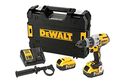 DEWALT DCD996P2-QW - Taladro Percutor a bateria sin escobillas XR 18V XRP 13mm 95Nm con 2 baterías Li-Ion 5,0Ah con maletín TSTAK