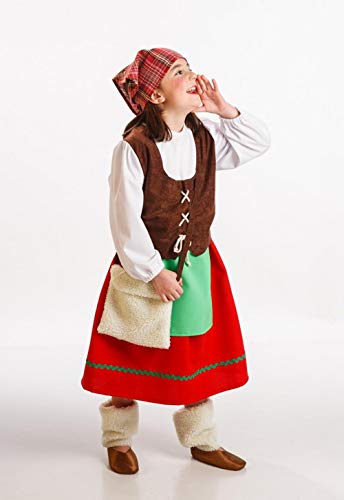 Disfraz de Pastora Asturiana infantil