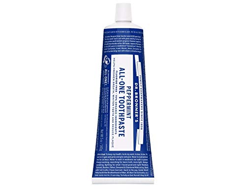 Dr. Bronner´S Toothpaste Peppermint 140Gr - 1 unidad