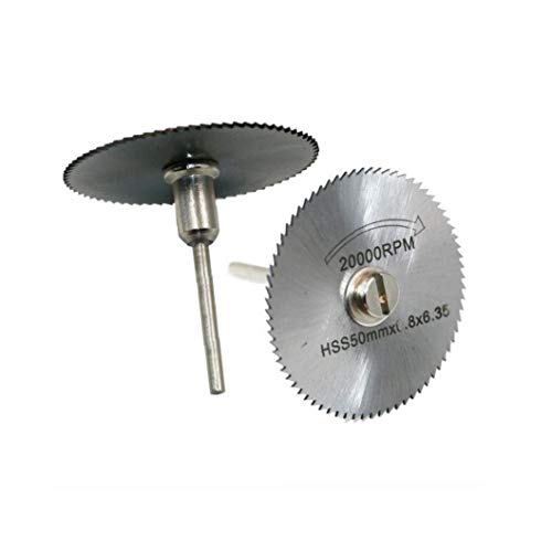 El corte de metal discos circulares rotativas Hojas de sierra taladro de bricolaje Herramientas de corte para el acero y madera de corte