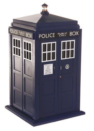 El doctor Who Tardis tarro de galleta con luz y sonido para la serie de televisión, el regalo del ventilador de 27cm