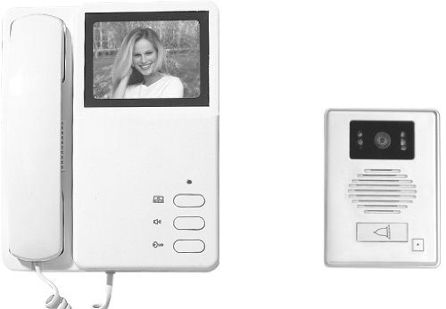 Electraline 59222 - Vídeo portero con pantalla en blanco y negro de 4 hilos Electraline 59222 - Vídeo portero con pantalla en blanco y negro de 4 hilos