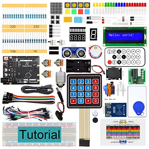 Freenove RFID Starter Kit V2.0 con Placa V4 (Compatible con Arduino IDE), Tutorial Detallado de 266 Páginas, 198 Artículos, 49 Proyectos, Programación de Programación y Electrónica