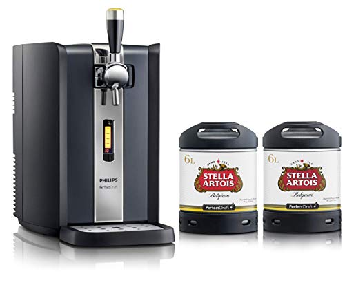 Grifo de cerveza PerfectDraft. Incluye 2 barriles de 6 litros - Incluye un depósito de 10 euros. (Stella Artois) - Regalo de navidad ideal Grifo de cerveza PerfectDraft. Incluye 2 barriles de 6 litros - Incluye un depósito de 10 euros. (Stella Artois) - Regalo de navidad ideal