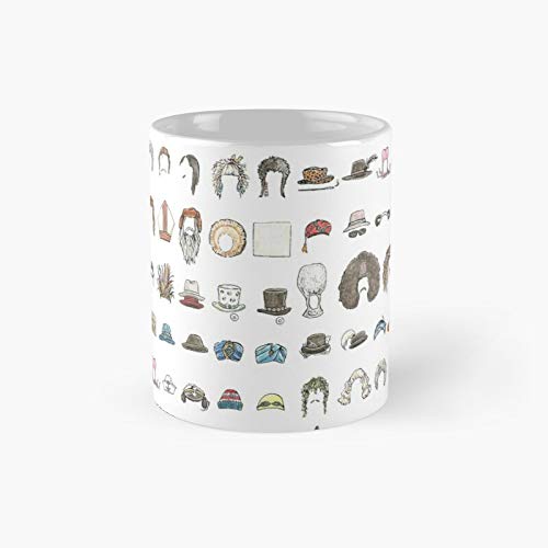Hats Of The Mighty Boosh Classic Mug Birth-day Holi-day Gift Drink Home Kitchen