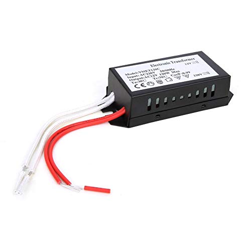 Hyuduo 220V a 12V Transformador electrónico Convertidor de Voltaje Controlador de Fuente de alimentación Inteligente Controlador de Fuente de alimentación LED(120W)