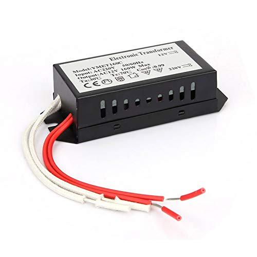 Iluminación HC - Transformador electrónico - Entrada de 220 voltios/Salida de 12 voltios - Controlador inteligente de fuente de alimentación(160W)