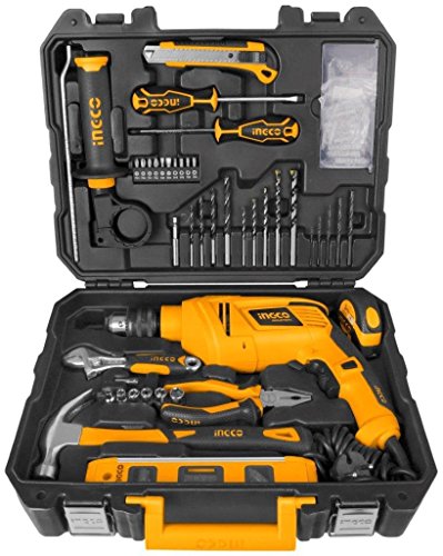 Ingco - Maleta Herramientas + Taladro 850W 101 Pcs Hk Ingco - Maleta Herramientas + Taladro 850W 101 Pcs Hk