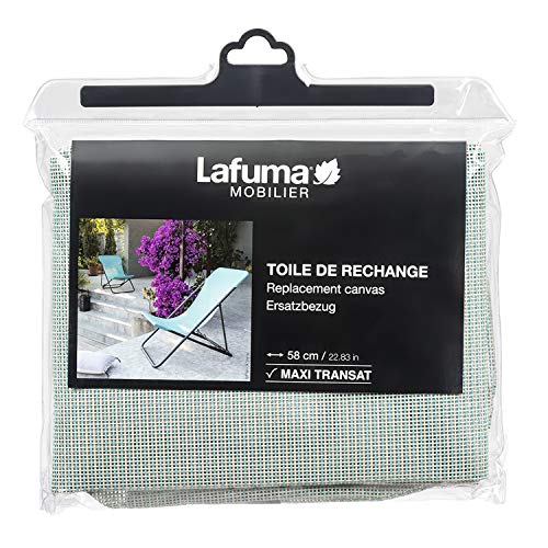 Lafuma MOBILIER Lona Batyline para Hamaca Maxi Transat, Ancho: 62 cm, Tilo, LFM2655-9268 Lafuma MOBILIER Lona Batyline para Hamaca Maxi Transat, Ancho: 62 cm, Tilo, LFM2655-9268