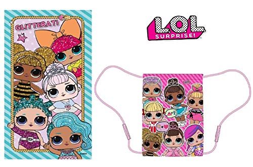 lol surprise Toalla algodón - Bolsa de Playa LOL lol surprise Toalla algodón - Bolsa de Playa LOL