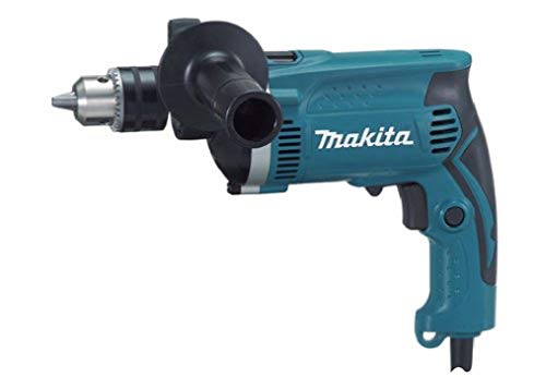 Makita HP1630 Taladro de percusión cable eléctrico 650 W llave de mandril Makita HP1630 Taladro de percusión cable eléctrico 650 W llave de mandril